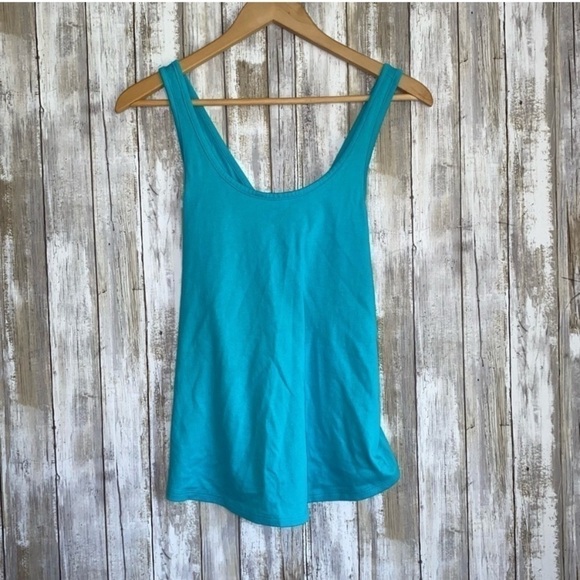 Under Armour Tops - Under Armor Blue Cross Back Tank